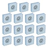uxcell ゴム足 フロアプロテクター 挿入物金属 アンチスクラッチ 家具 床 保護装置 30×30mm 15個入り