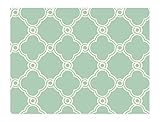 York Wallcoverings AP7493SMP Silhouettes Fretwork Trellis Wallpaper Memo Sample, 8-Inch x 10-Inch [並