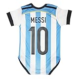 MESSI #10 Argentina Home Baby Suit 2014/サッカー　ベビー服　アルゼンチン　ホーム用　メッシ　背番号10　2014