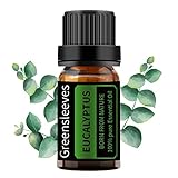 GREENSLEEVES ユーカリエッセンシャルオイル 100％ ピュア精油 ナチュラル ディフューザー用 マッサージ用 アロマ テラピー 10ml