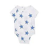 Aden+Anais エイデンアンドアネイ　SHORT SLEEVE BODY SUIT 　ショートスリーブ ボディスーツ　（サイズ：0-3m、カラー：U...