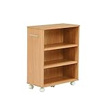 マガジンラック　（キャスター付き）　ナチュラル　ＳＩｓｉＲＣＣ33102133ＮＡ