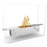 RegalリヨンFlame Fire Pitテーブルトップポータブルバイオエタノール暖炉