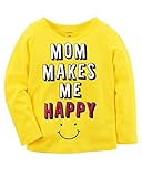 カーターズ Carter's Tシャツ Mom Makes Me Happy Tee 18M (78-83cm) [並行輸入品]