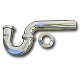 Lasco 03-3505 1-1/4-Inch Chrome Plated Brass 22 Gauge P-Trap [並行輸入品]