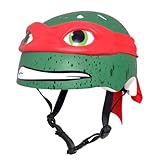 Teenage Mutant Ninja Turtle Youth Raphael Helmet Red [並行輸入品]