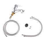 MagiDeal RV Motorhomeバスルーム蛇口シャワーヘッドスプリンクラーフレキシブルホースハンドヘルド