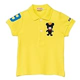 [ミキハウス] MIKIHOUSE キングくん☆半袖ポロシャツ （80-150cm） 12-5502-955 黄/100cm