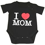 《I LOVE MOM》ベイビーロンパース ベビー/赤ちゃん服通販 【60cm】