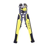 ワイヤーストリッパー 多機能 全自動 端子 0.2-6.0mm 圧着用プライヤー ワイヤー ケーブル ストリップペンチ 圧着工具 ワイヤーストリッパー Broadroot (#04)