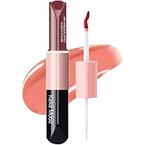 Amazon | kekemood リップグロス マットリップ 2in1 リップ 落ちない