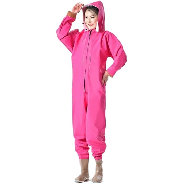 Amazon.co.jp: [HUAXI] ウェーダー 女性用 胴長 作業靴 全身防水