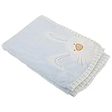 Couverture ? motif lapin - B?b? unisexe (76 x 76cm) (Bleu) by Universal Textiles