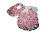 Caught Ya Lookin' Baby Bib Gift Set, Roses by Caught Ya Lookin'