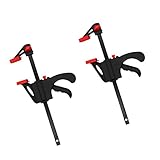 Flameer 高品質　Fクランプ　木工用　2個/4個　ヘビーデューティ　クランプ　ランダム色　お買い得 - 2個セット