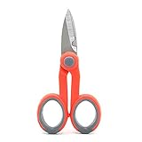 Ploarnovo はさみ 電気はさみ 鉄腕ハサミ 光ファイバ ワイヤーカット 万能電工ハサミ　電気工事用ケーブル鋏　ケーブルカッター