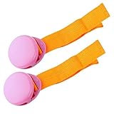 Demiawaking ベビーカー用 おでかけクリップスター ブランケットクリップ 2本入 (ピンク)