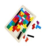 カラフル 木製 ブレーン ティーザー パズル for キッズ 並行輸入品