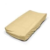 Kidiway Plush Changing Pad Cover, Beige by Kidiway