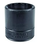 Urrea 7427M 1/2-Inch Drive 6-Point 27mm Impact Socket by Urrea
