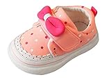 (ラボーグ)La Vogue ベビーシューズ 子供靴 キッズ スニーカー 女の子 女児 練習靴 通気 ファーストシューズ 新生児靴 赤ちゃん 出産祝い かわいい ピンク 内寸13.5cm