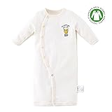 Yiigoo （イッゴー）ベビー ロンパース　カバーオール 2way 新生児　出産祝い パンダ刺繍　オーガニックコットン　子供服 春新品　男の子　女の子　207-MS-66