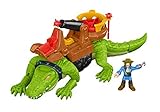 Fisher-Price フィッシャープライス Imaginext イマジネクスト Walking Croc & Pirate Hook [並行輸入品]