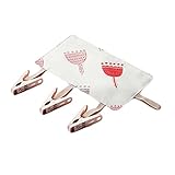 4個のシンプルな乾燥ラックポータブルトラベル衣類ハンガー衣類ピンクロスハンガー