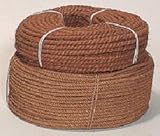 タカショー 【緑化資材】外柵ロープ シュロ縄3本撚 赤 6mm×400m NAD-GR6