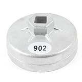 Car 67mm Inner Dia 18 Flutes Metal Oil Filter Cap Cup Wrench