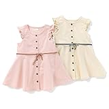 dolcina(ドルチーナ) フレアーワンピース (80～140cm) キムラタンの子供服 (33270x33470-163) ピンク 130
