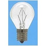 アサヒ ミニランプ S35 E17口金 クリヤー 120V 40W S35 E17 120V-40W(C)