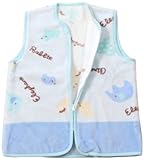 西川産業 BabyPuff アニマルスクラップ コットンスリーパー ブルー LVH5503406-B LA1510