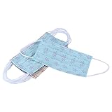 10PCSダストマスク、ファッション不織布可愛いパターンの使い捨て医療用通気性の埃マスクの10枚(2)