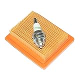 Fenteer エアフィルター＆スパークプラグ Stihl FS120 FS200 FS250用 トリマーアクセサリー