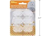 6-pc Semi-Transparent Electrical Outlet Caps [並行輸入品]
