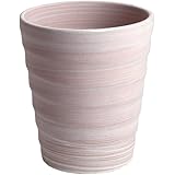 KANEYOSHI 三河焼 植木鉢 陶器 陶器鉢 【日本製/安心の国産品質】 フラワーロード 16cm 5号 ホワイトビスク 受皿無し