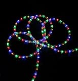 18' Multi-Color LED Indoor/Outdoor Christmas Rope Lights [並行輸入品]