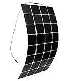 XINPUGUANG 100W ソーラーパネル 高效効率的なコンバージョン率 高効率単結晶 太陽光発電 超薄型 軽量 防水 防塵 [並行輸入品]