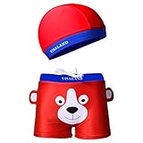 (チェリーレッド) CherryRed ボーイズ ベビー 男の子 水着 ビキニ 子供用 ビキニ水着 可愛い 二点セット 110 4#