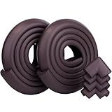 Excgood Home Safety Extra Dense 13Ft of Edge and 4-Pack Corner Guards, Premium Baby proofing Edge & 
