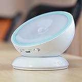 illumilite 360度回転LED常夜灯、充電式モーションセンサーLEDナイトライト、Stick On /ねじでどこでも。