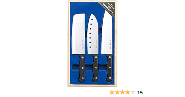 Amazon Co Jp 陳建一 四川御料理庖丁セット3pc 桐箱入 Ck 521 9381 ホーム キッチン
