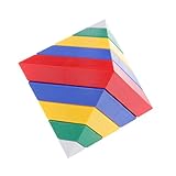 【ノーブランド 品】15pcs　ビルディング　ブロック　ダイヤモンド　ピラミッド形状　子供　おもちゃ　セット　贈り物