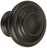 Stanley National Hardware BB8013 1.34" Diameter Round Multi-Ridge Knob in Black [並行輸入品]