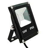GLW 10W 12V 防水 LED 投光器 青 投光器、フラッドライト、 木の庭の芝生の ためのアウトドアス ポットライト 省エネ 広角 看板灯作業灯