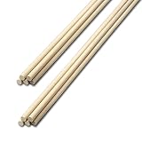 旗用 丸棒 米ヒバ材 25本組 直径φ8×450mm