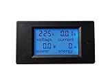 AC 80-260V 20A デジタルマルチメーター 電圧計・電流計・電力計