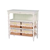 エレガントな彫刻　アンティーク風　キャビネット　（バスケット4個付）　ＳＩｓｉＲＣＣ22167788ｉｓ