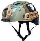 ATAIRSOFT PJタイプタクティカルペイントボールエアソフトファストヘルメットMC。